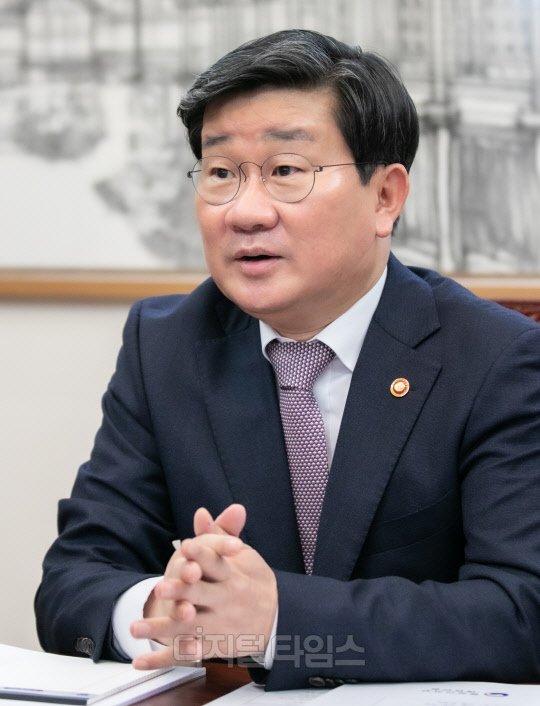 전해철 행정안전부 장관. 박동욱기자 fufus@